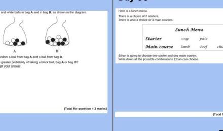 Tkat 100 day maths challenge foundation 96