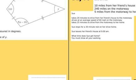 Tkat 100 day maths challenge higher 80