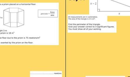 Tkat 100 day maths challenge higher 72
