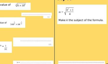 Tkat 100 day maths challenge higher 64