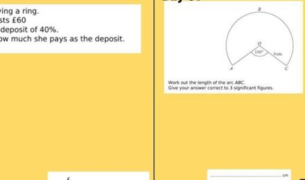 Tkat 100 day maths challenge higher 52