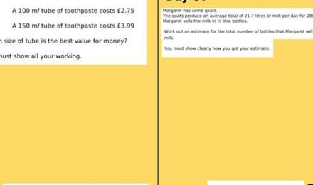 Tkat 100 day maths challenge higher 32