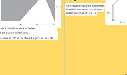 Tkat 100 day maths challenge higher 26
