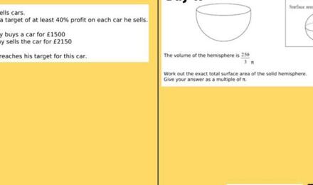 Tkat 100 day maths challenge higher 18