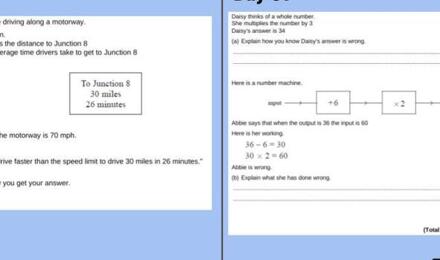 Tkat 100 day maths challenge foundation 82
