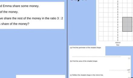Tkat 100 day maths challenge foundation 72