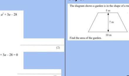 Tkat 100 day maths challenge foundation 58