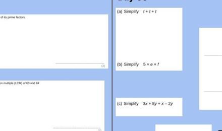 Tkat 100 day maths challenge foundation 34