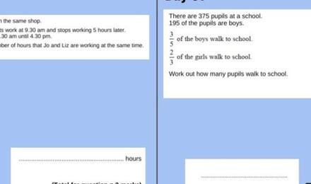 Tkat 100 day maths challenge foundation 32