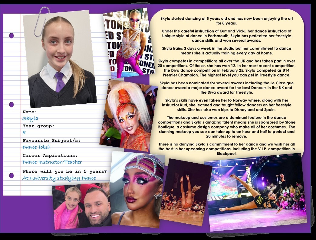 Skyla baker year 8
