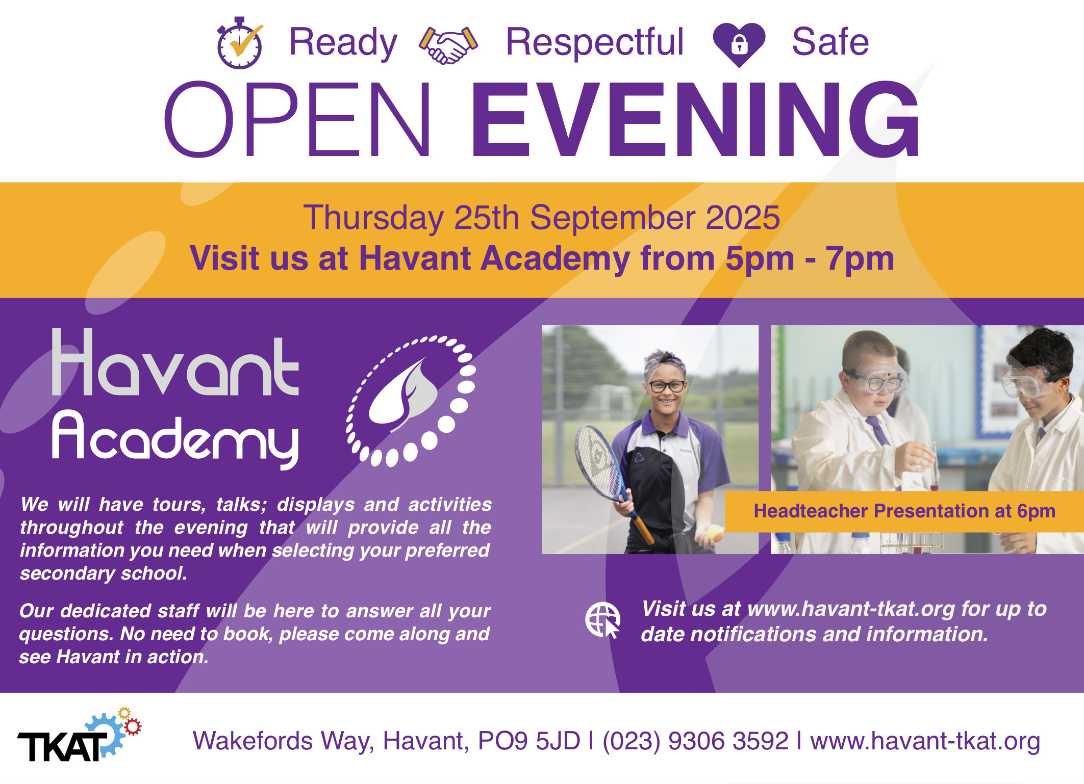 Open Evening Sept 2025
