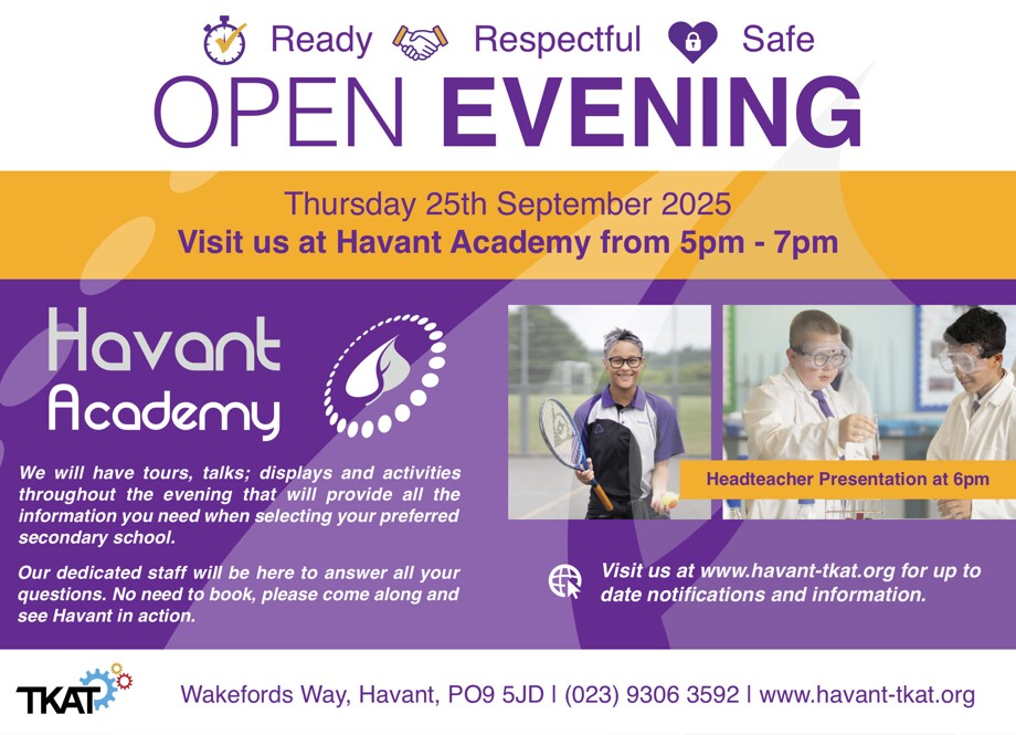 Open Evening Sept 2025