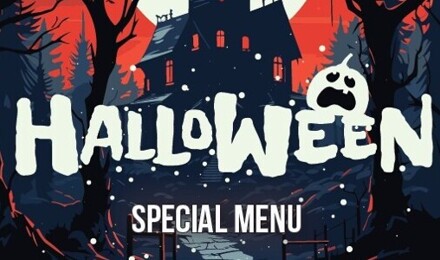 Halloween special menu