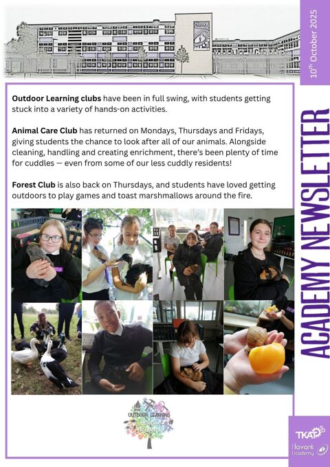 Newsletter 10th October 2025