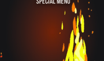 Bonfire night   Special Menu